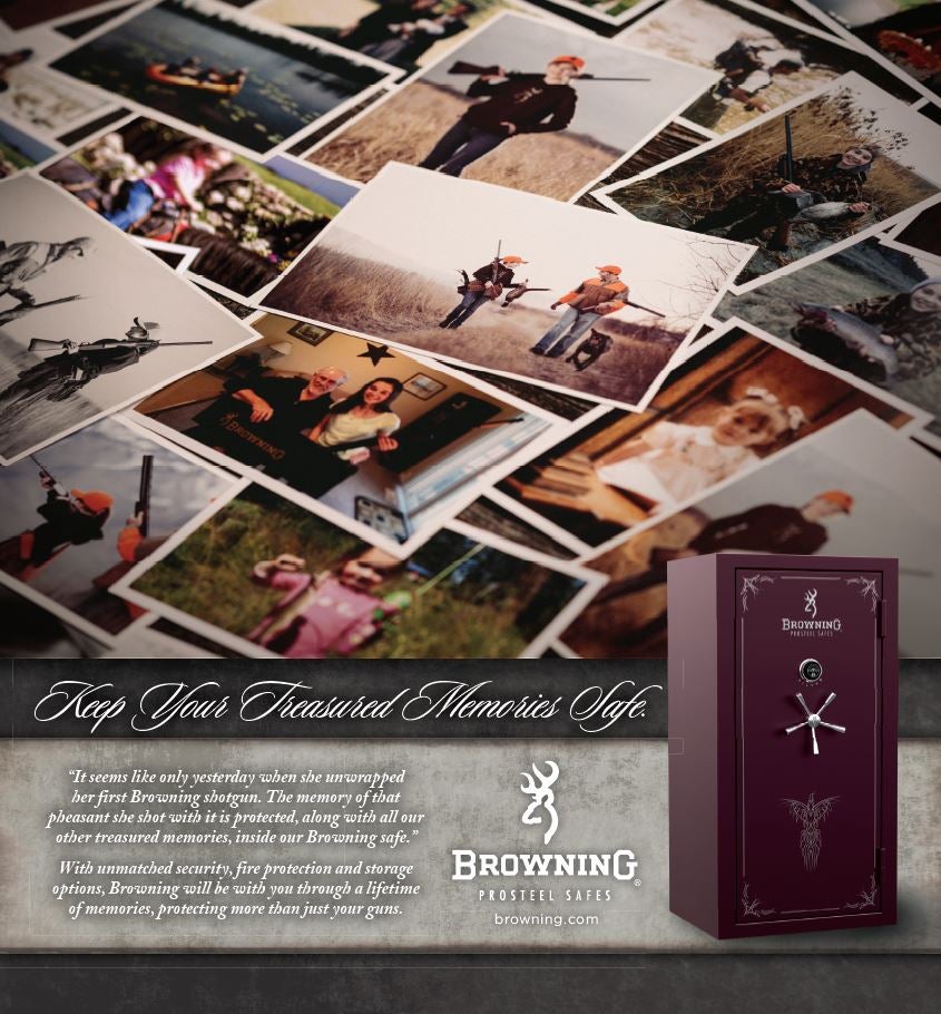 Browning Prosteel Safe with family photos