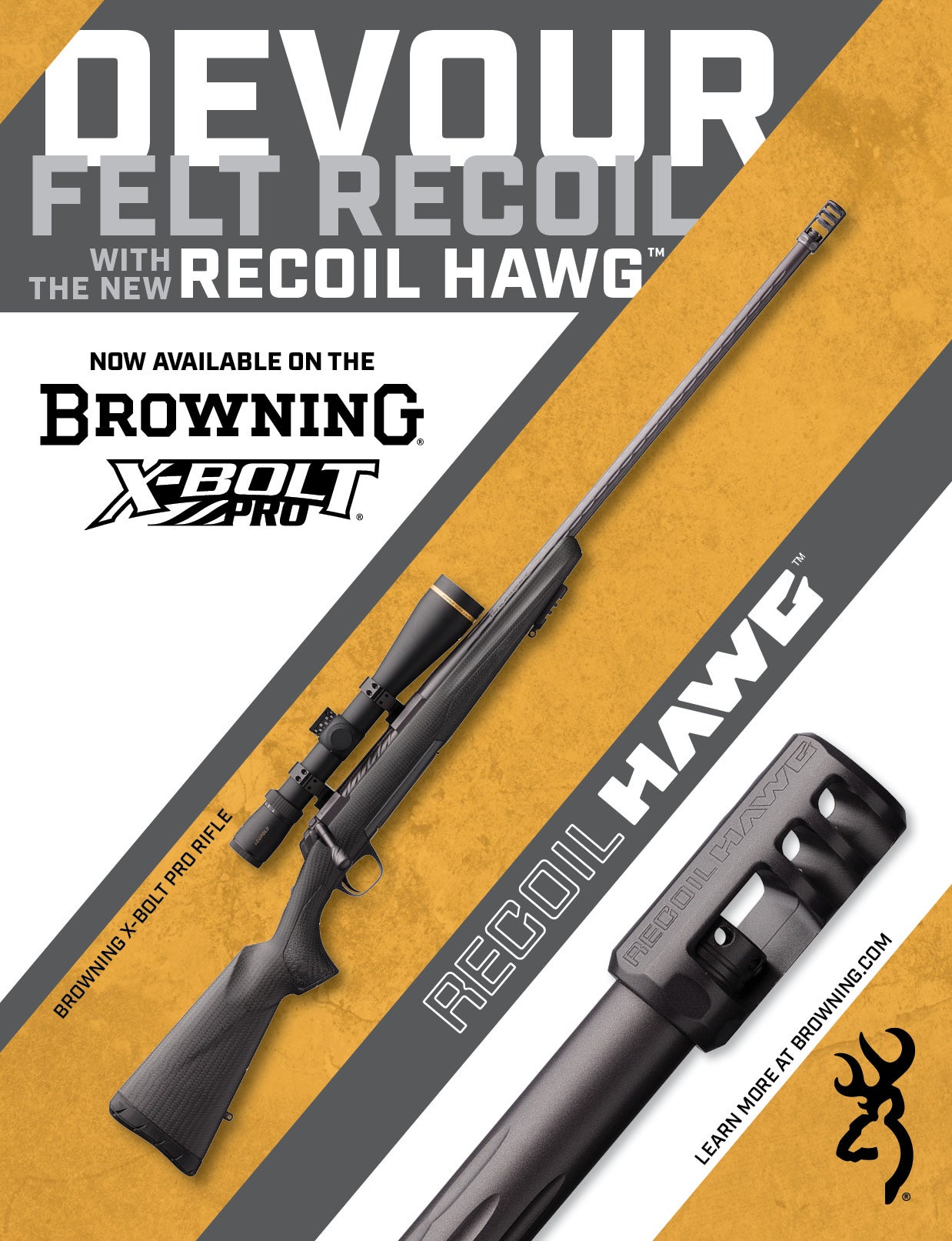 X-BOLT PRO WITH RECOIL HAWG