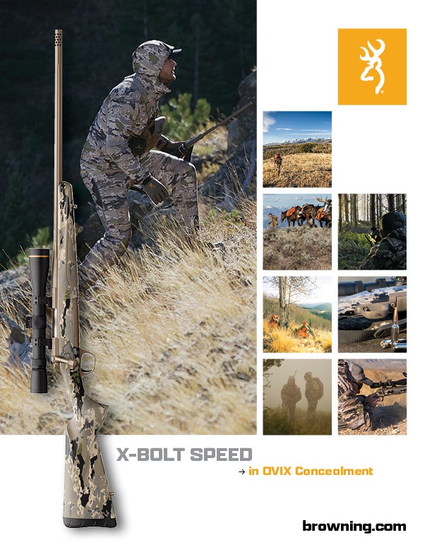 X-Bolt OVIX Speed Rifle Ad