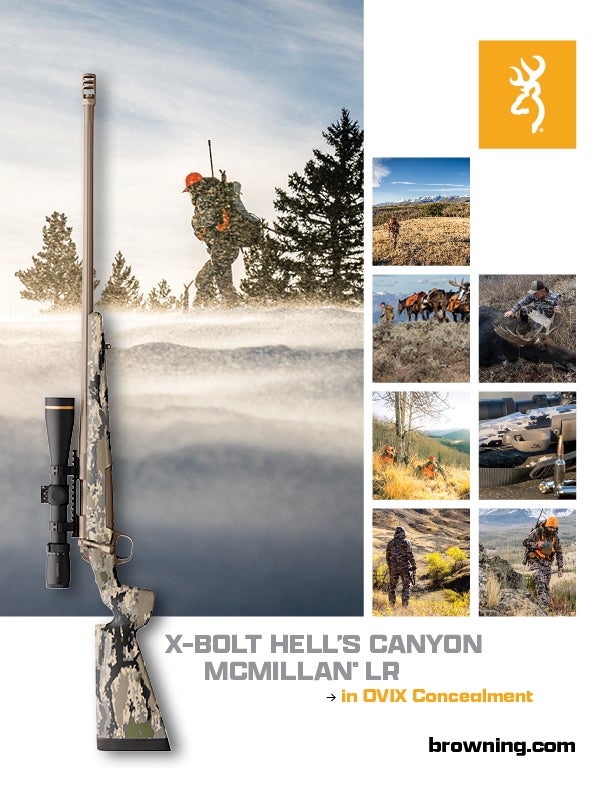 X-Bolt OVIX Hells Canyon McMillan LR Rifle Ad
