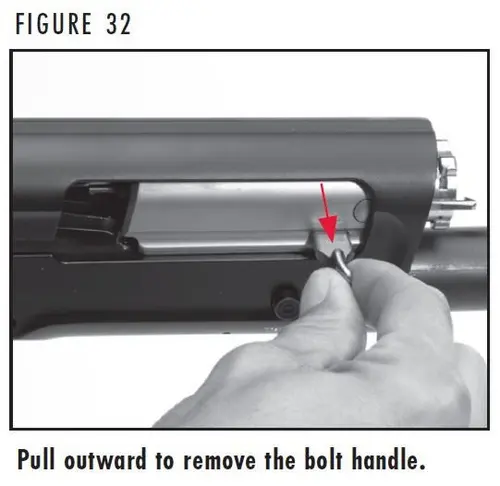 A5 Figure 32 Removing Bolt Handle