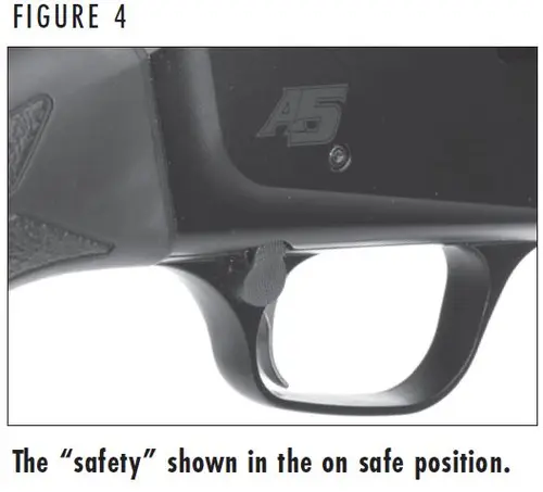 A5 Figure 4 Safety in the On Position