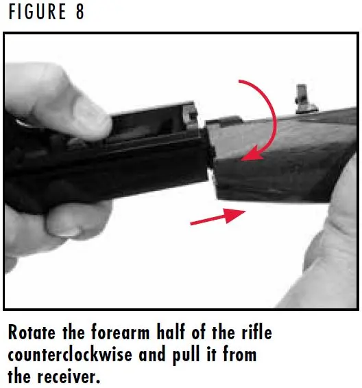 SA-22 Rifle Disassembly Figure 8