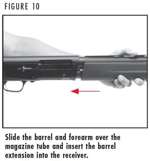 A5 Figure 10 Reassembling Barrel and Receiver