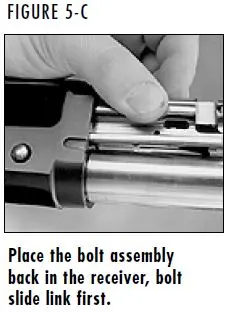 Gold 12 & 20 Gauge Shotgun Reinstalling Bolt Figure 5C