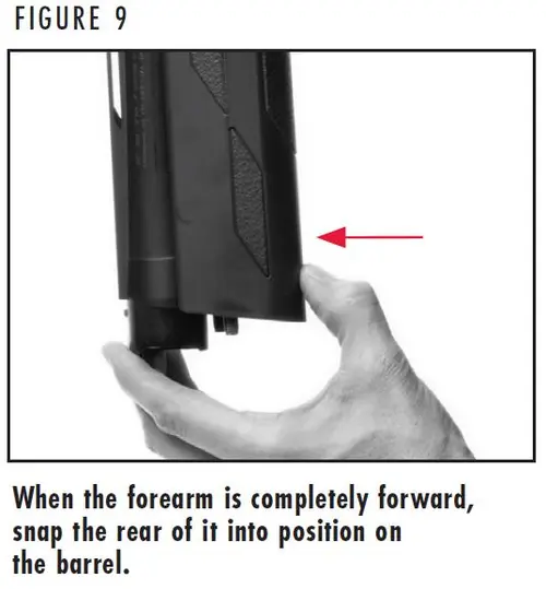 A5 Figure 9 Snapping Rear of Forearm in Position