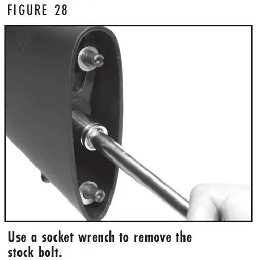 A5 Figure 28 Removing Stock Bolt