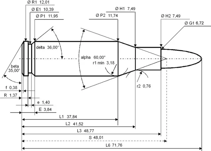 6.5 Creedmoor cartridge specs