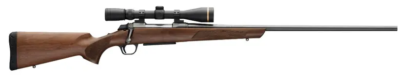 AB3 bolt action rifle with scope.