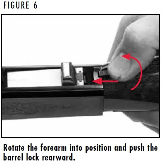 SA-22 Rifle Barrel lock Figure 6