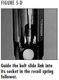 Gold 12 & 20 Gauge Shotgun Reinstalling Bolt Figure 5D