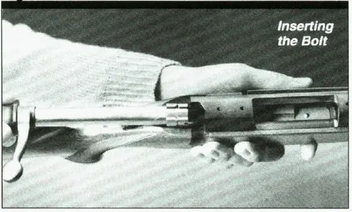 Browning A-Bolt (Pre-1993) Inserting the Bolt Figure 3