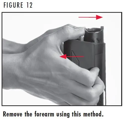 A5 Figure 12 Removing the Forearm