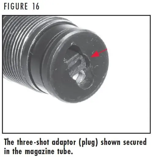 A5 Figure 16 Secured Magazine Plug