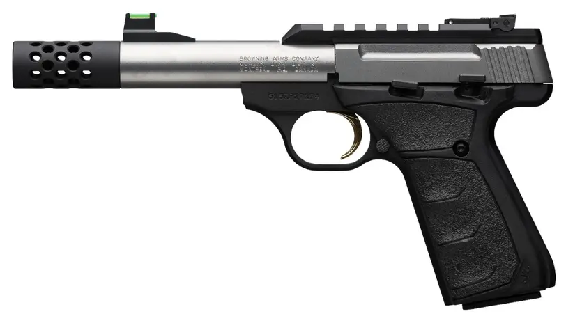 Buck Mark Plus Micro Bull Stainless Suppressor Ready