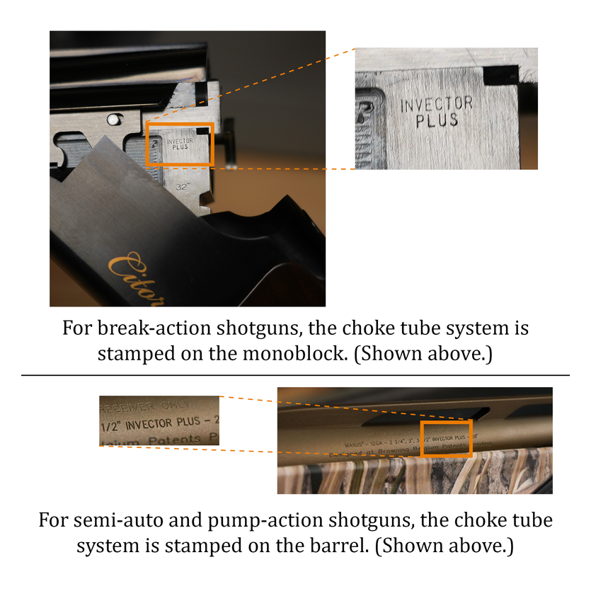 12 Gauge Invector-Plus Choke Tubes