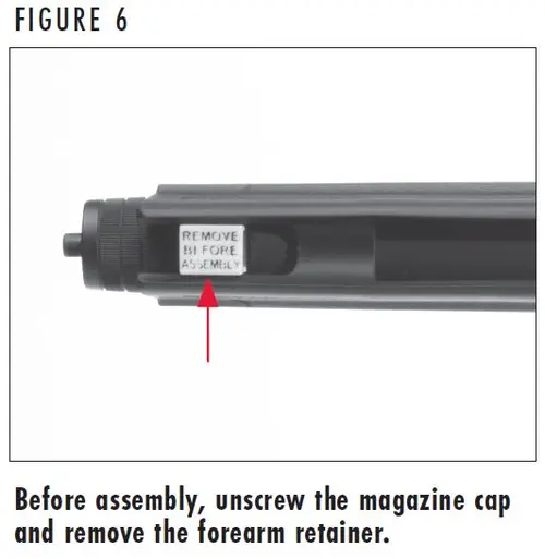 A5 Figure 6 Removing Forearm Retainer