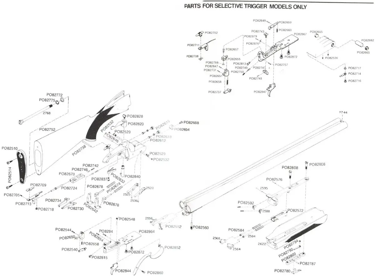 BSS Shotgun Schematics Page