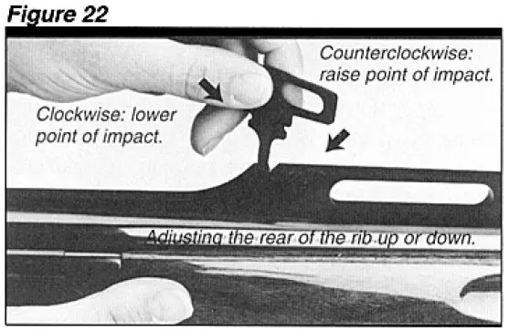 BT-99 Plus Shotgun Changing the Rear Rib Figure 22