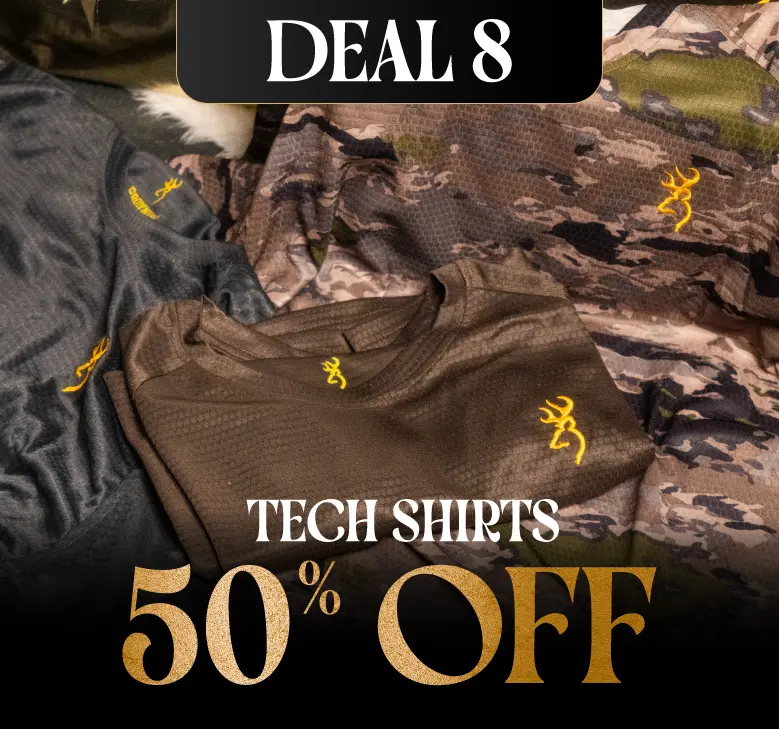 50% off Tech Shirts