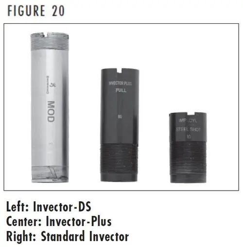 A5 Figure 20 Invector Choke Tubes