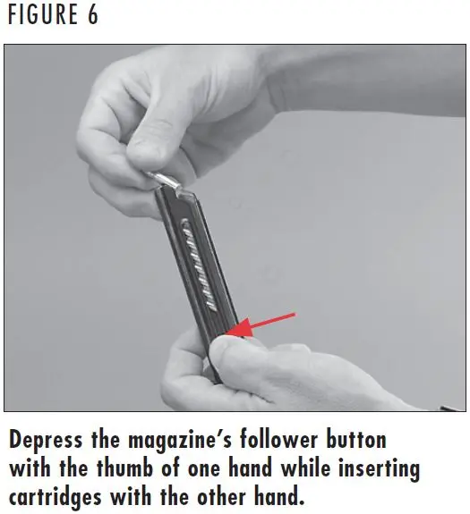 Buck Mark Rifle Loading the Magazine Figure 6