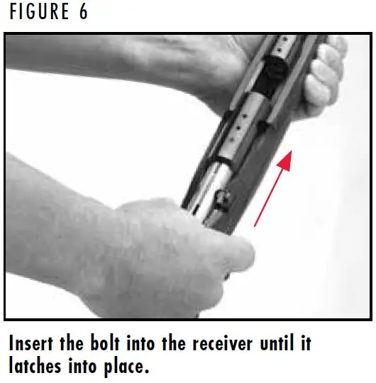 T-Bolt Inserting the Bolt Figure 6