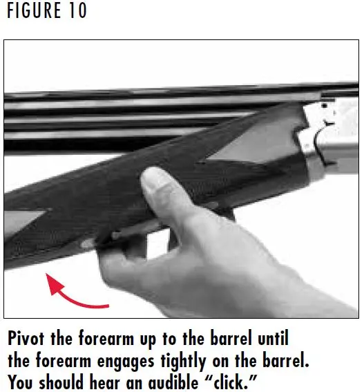 Citori 725 Shotgun Forearm Assembly Figure 10