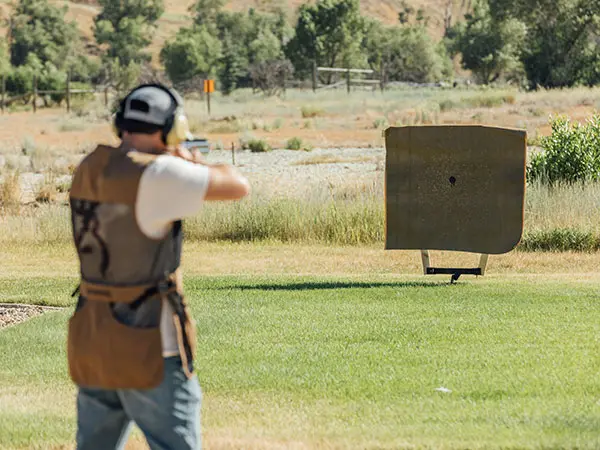 Browning Shotgun Patterning Trap Shooting IMAGE