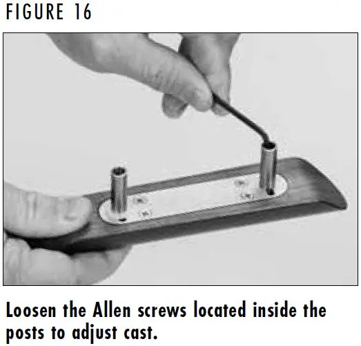 Cynergy Comb Adjustment Screws Figure 16