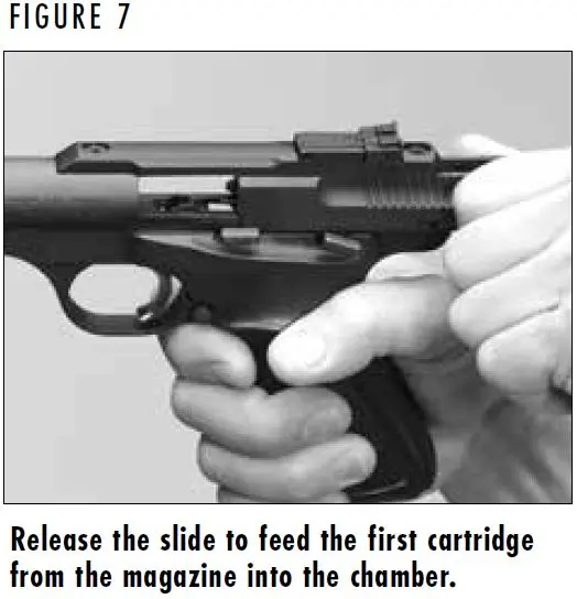 Buckmark Slide Release Figure 7