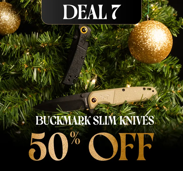 50% off Buckmark Slim Knives