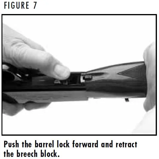 SA-22 Rifle Barrel lock Figure 7