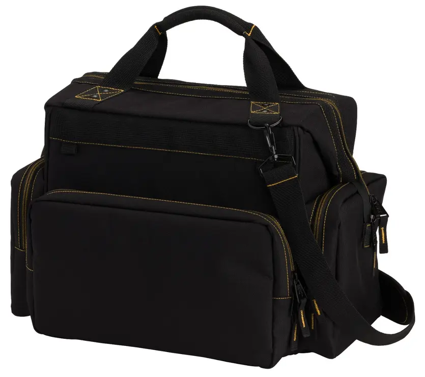 Black and Gold Shooting Bag