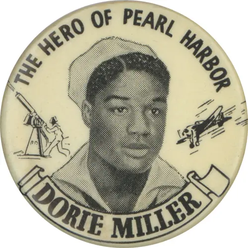 Navy Cross recipient Messman Third Class Doris “Dorie” Miller.