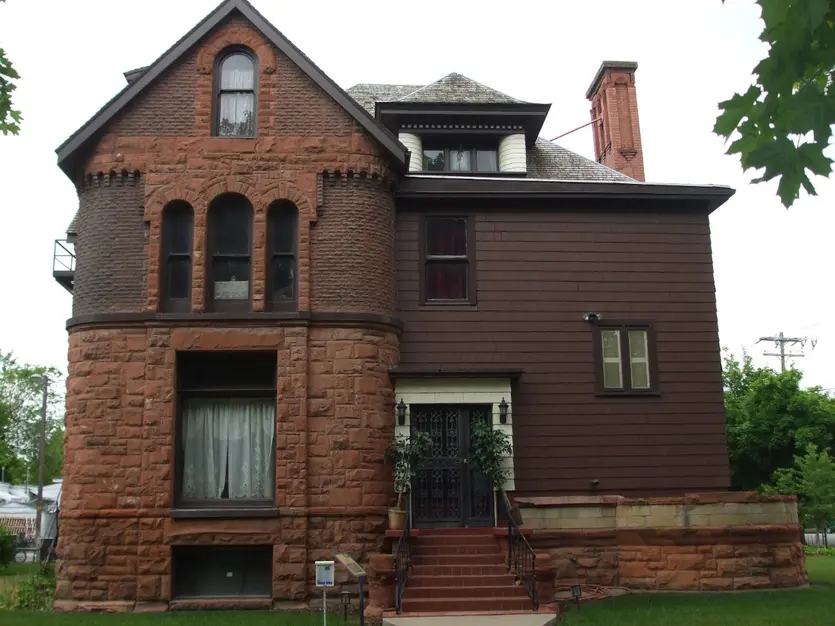 John M. Browning family home on Ogden Utah.