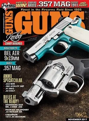 Guns magazine cover