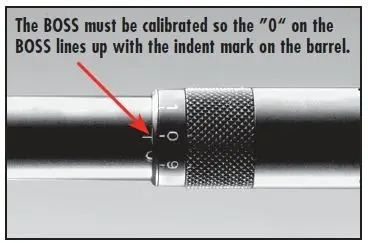 Browning BOSS Calibration