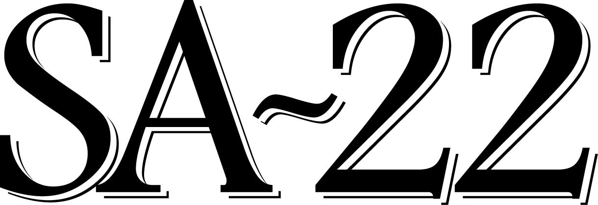 SA-22 semi-auto 22 rifle logo type