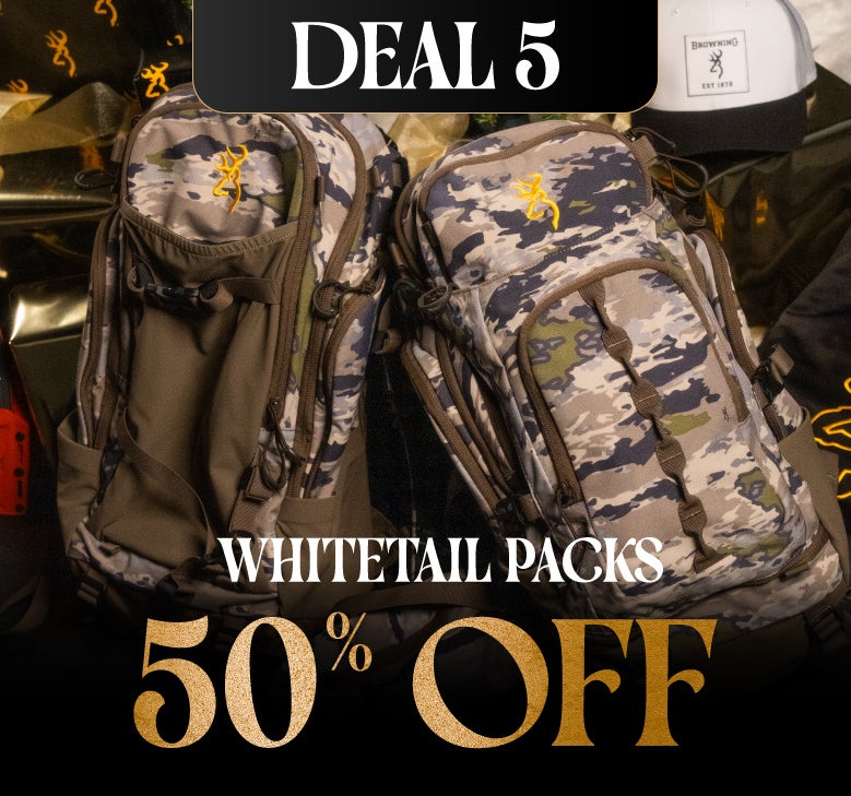 50% Off Whitetail Packs