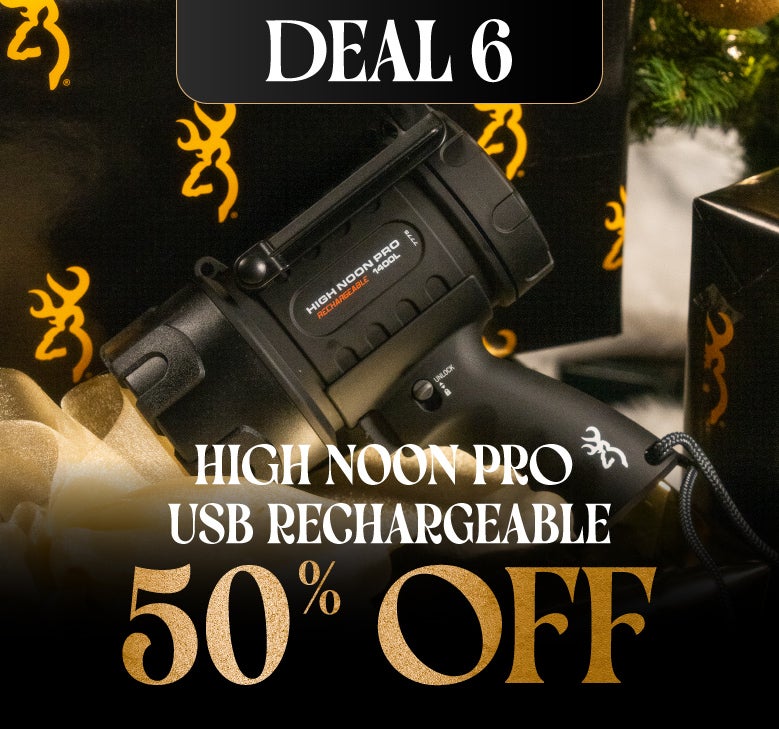 50% off High Noon Pro USB Rechargeable