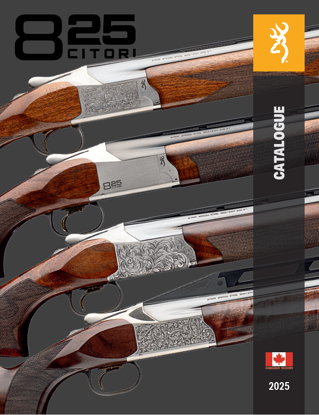 VIEW THE 2025 CANADA BROWNING PRINTED CATALOG (PAGE TURNING FORMAT)