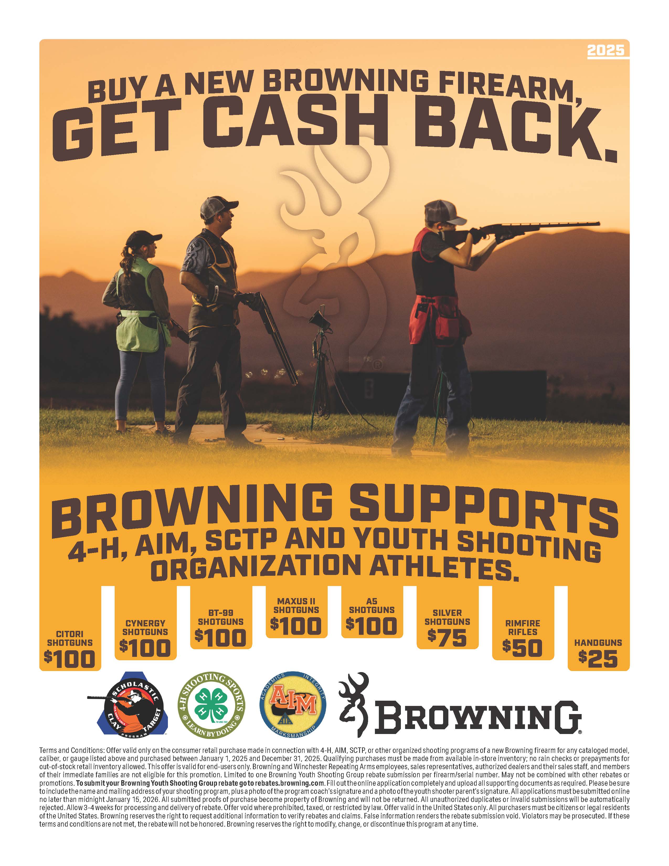 Youth Shooting Rebate