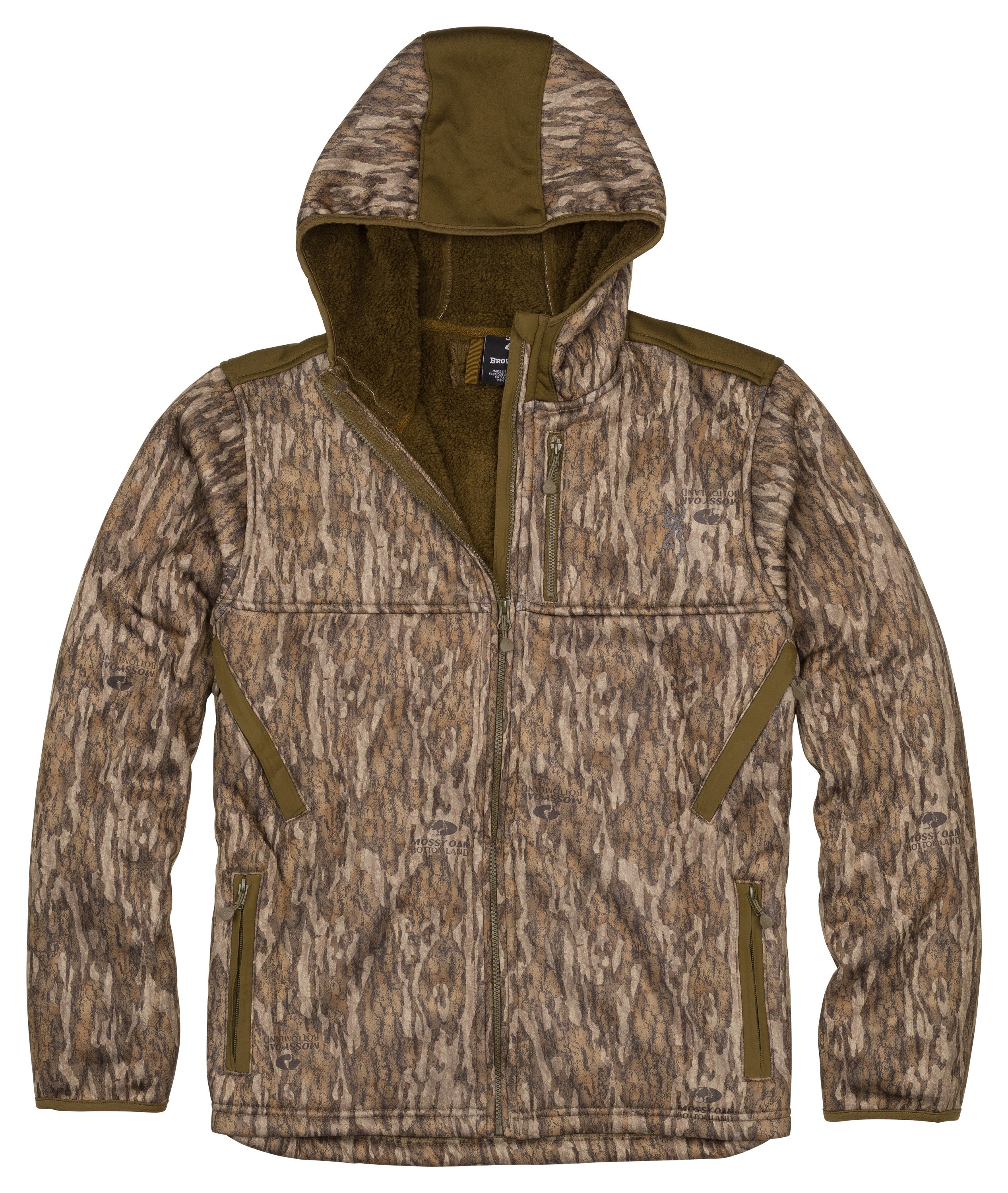 High Pile Hooded Jacket - Hunting Clothing - Browning