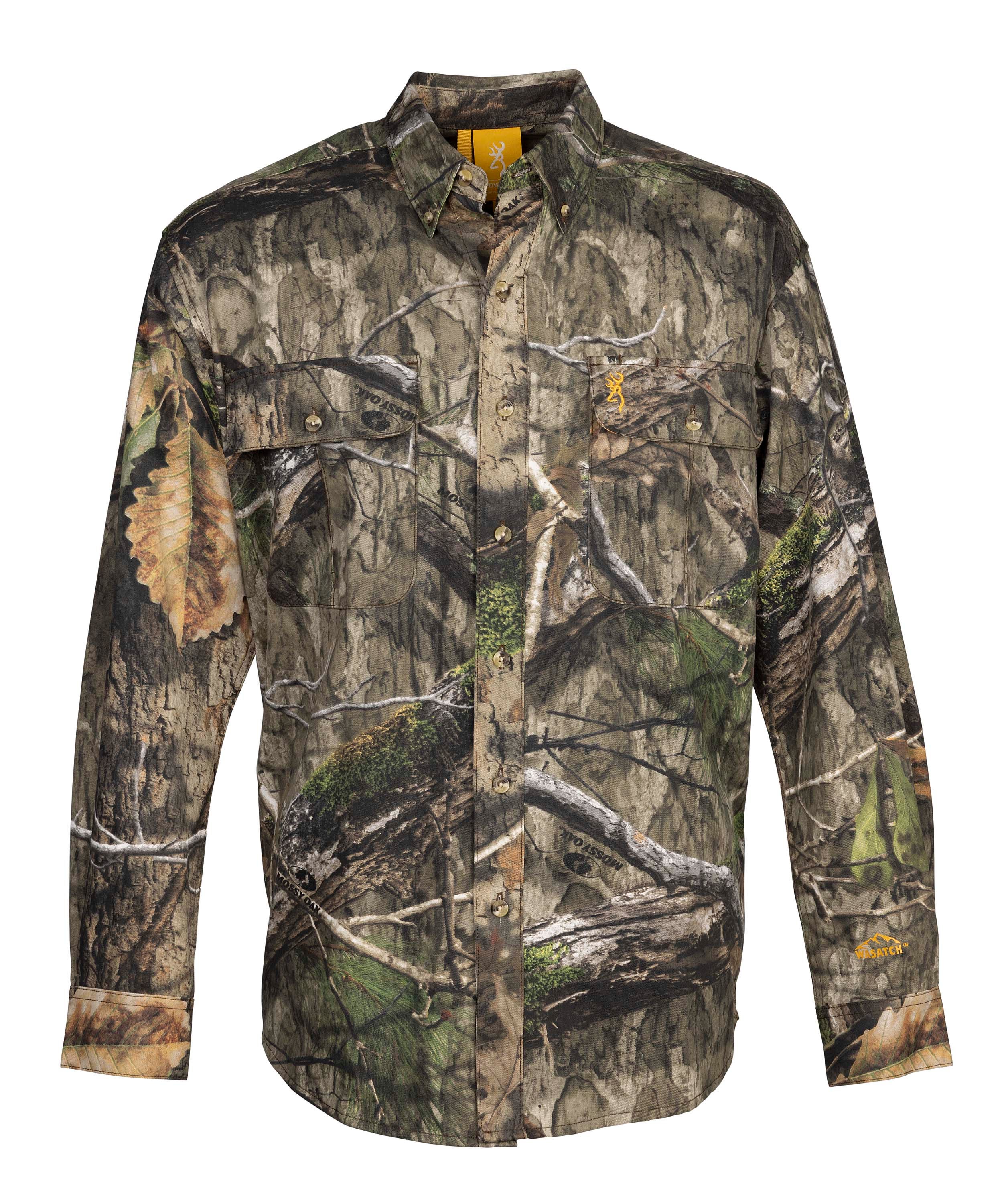 Browning Wasatch CB Short Sleeve T-Shirt - Mossy Oak Country DNA Camo